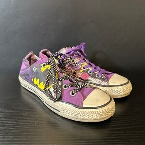 Converse Chuck Taylor All Star Batman Joker DC Comics Purple Sneakers 127220F 6